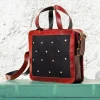 Handcraft hand embroidered leather bags