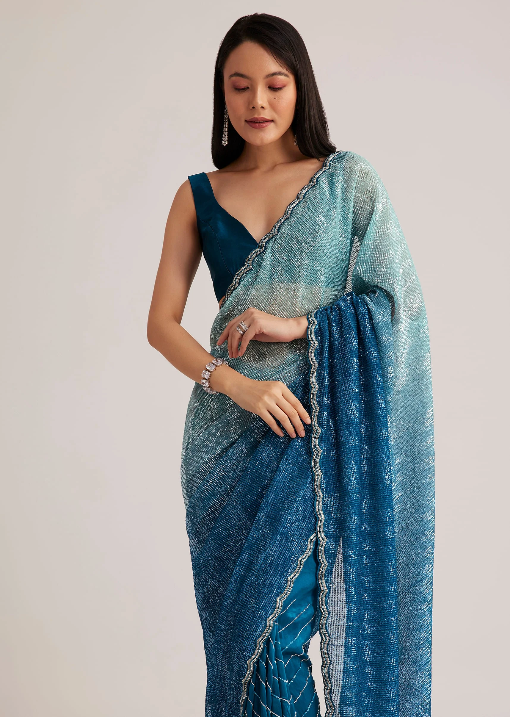 4597-blue-ombre-half-and-half-sequins-saree-2.webp Blue Ombre Half And Half Sequins Saree
