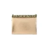 Green Zari and Kundan Encrusted Rectangular Flap Bag