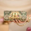 Green Brocade Paisley Motif Bag