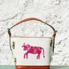Handcrafted & hand embroidered leather bags