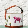 Handcrafted & hand embroidered leather bags