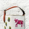 Handcrafted & hand embroidered leather bags
