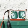 Handcrafted And Hand-Embroidered Leather Bag