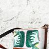 Handcrafted And Hand-Embroidered Leather Bag