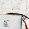 Handcrafted And Hand-Embroidered Leather Bag