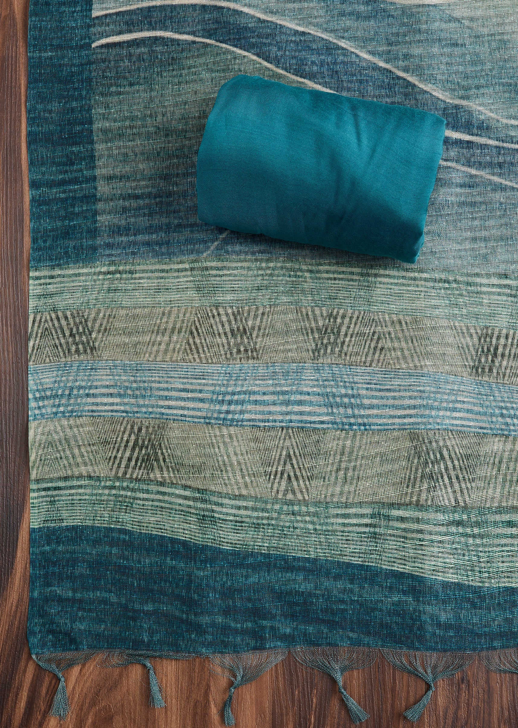 4769-blue-printed-dola-silk-suit-set-4.jpg Blue Printed Dola Silk Suit Set