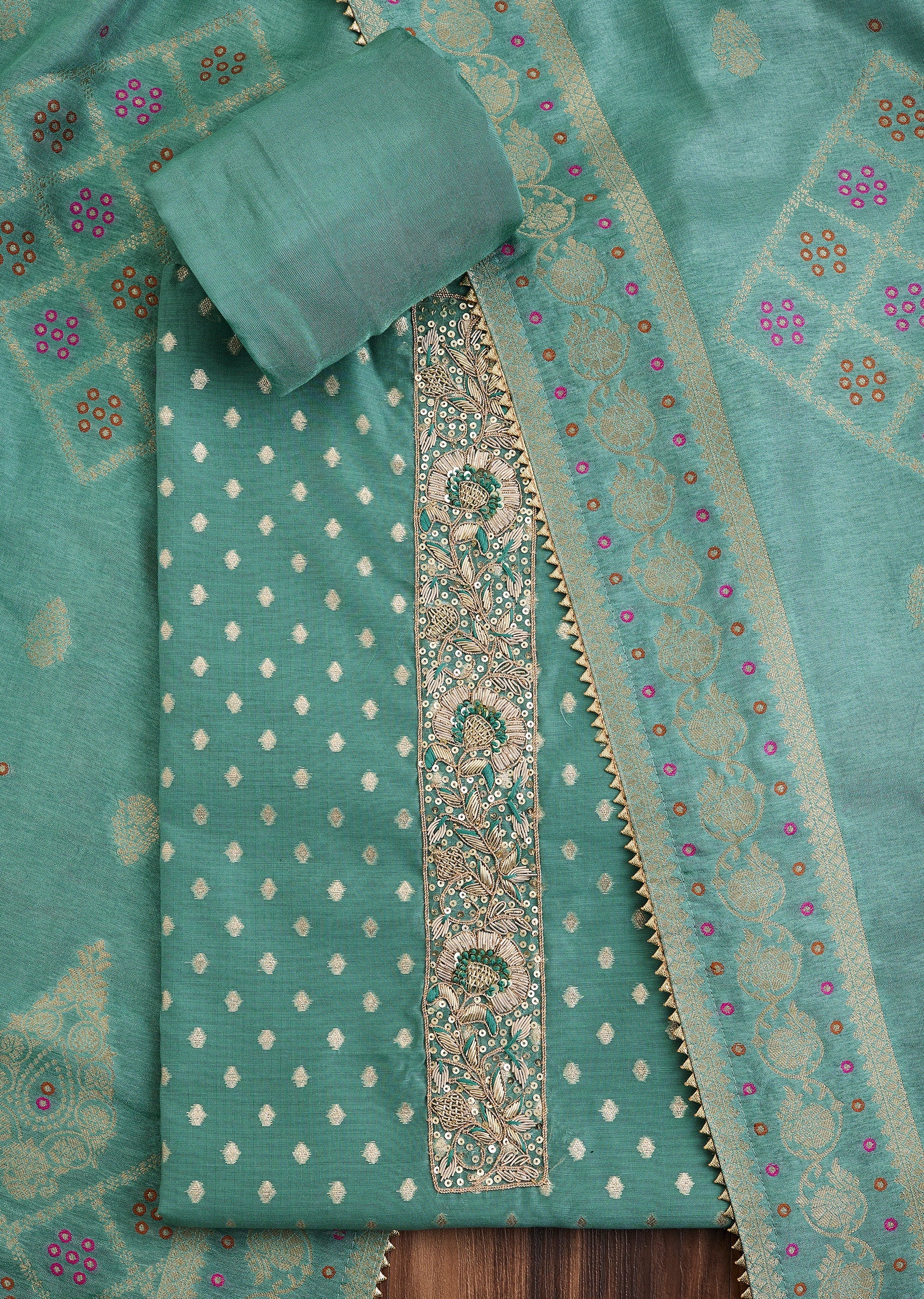 4775-blue-embroidered-chanderi-unstitched-suit-1.jpg Blue Embroidered Chanderi Unstitched Suit