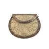 Cream Pearl Embellished Sling Bag