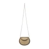 Cream Pearl Embellished Sling Bag