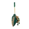 Green Silk Embroidered Potli Bag