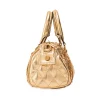 Gold Lycra Quilted Bag