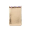 Purple and Gold Kundan Embellished Flap Bag