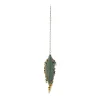 Green and Gold Jaal Mesh Pearl Embellished Bag