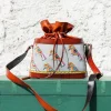 Handcrafted  hand embroidered leather bags