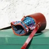 Handcrafted Hand-Embroidered Leather Bag