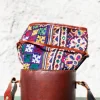 Handcrafted Hand-Embroidered Leather Bag