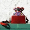 Handcrafted With Hand-Embroidered Leather Bag