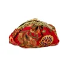 Red and Gold Floral Motif Bag