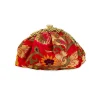 Red and Gold Floral Motif Bag