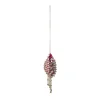 Pink and Silver Mirror Disc Tassel Bag