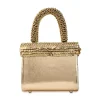 Gold Layered Metal Sequin Bag