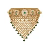 Green Gold Zirconia Necklace Set