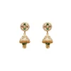 Green Gold Zirconia Necklace Set