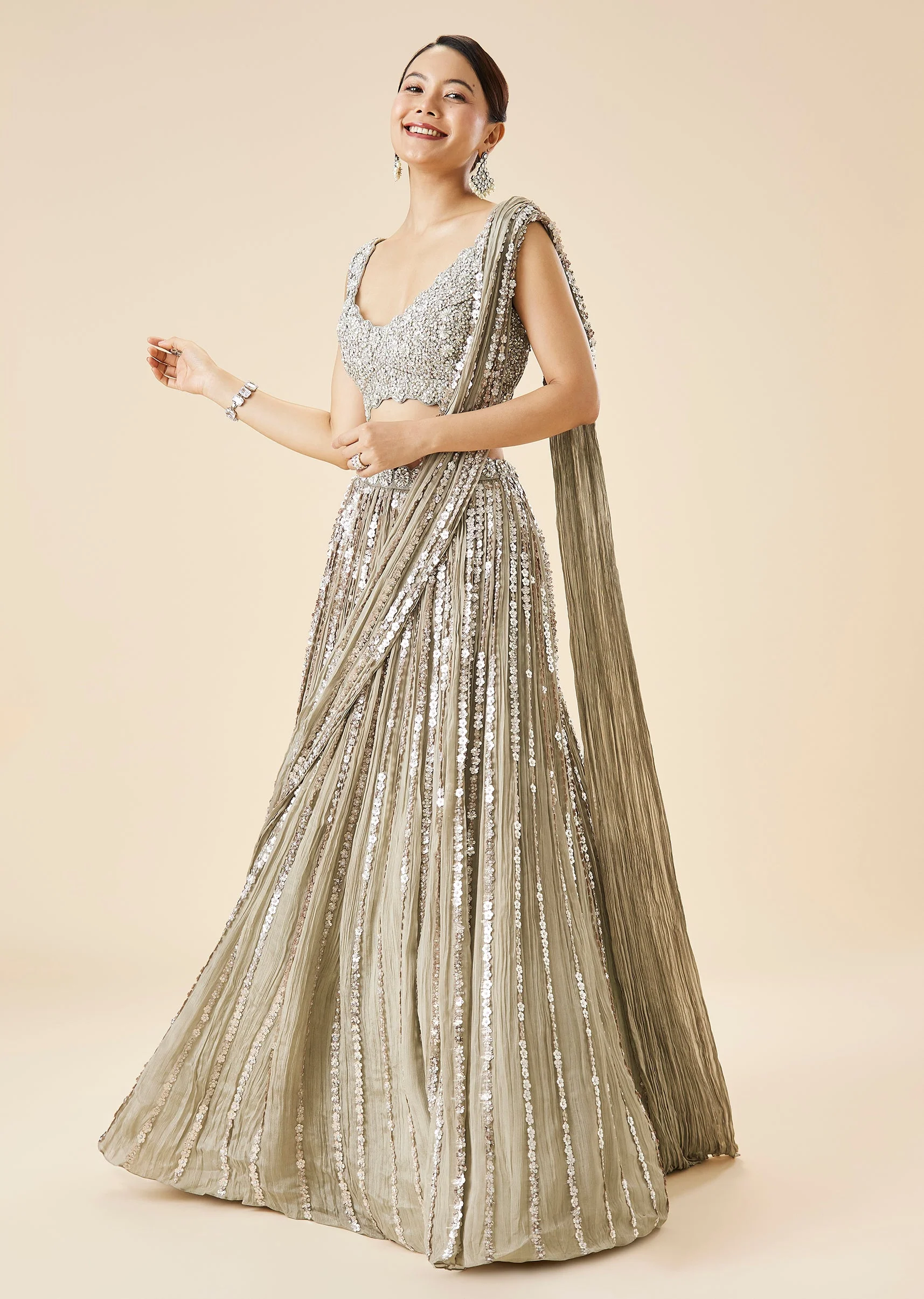 5247-grey-bridal-embroidered-fusion-lehenga-set-1.webp Grey Bridal Embroidered Fusion Lehenga Set