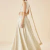 Off White Bridal Embroidered Lehenga Set With Dupatta