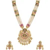 Rajwadi Multicolor Long Necklace Set