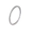 527-92.5-sterling-silver-bangles-with-white-zirconia-set-of-2-4.jpg 92.5 Sterling Silver Bangles With White Zirconia Set of 2