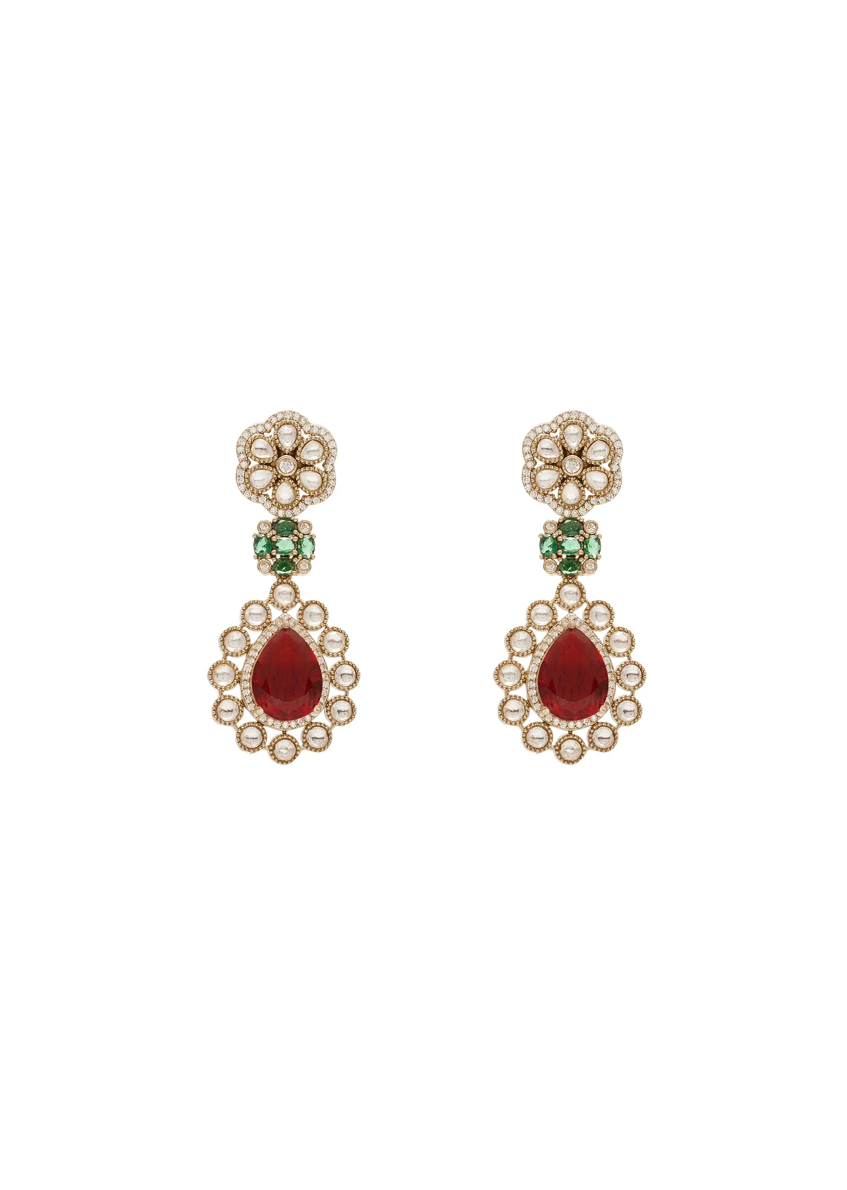 Multi-Stone Bridal Necklace Set
