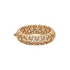 White Gold Mehendi Bangles