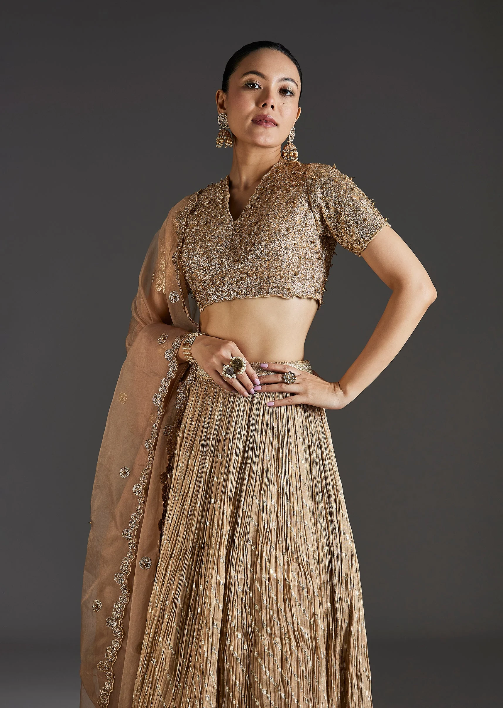 Gold Shine With Regal Charm
