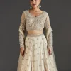 Off White Glamour With Modern Sparkle
