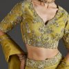 Mehendi Green Grace With Classic Detail