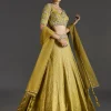 Mehendi Green Grace With Classic Detail