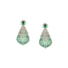 540-green-anti-tarnish-finish-rhodium-plated-brass-long-necklace-set-with-cz-diamond-3.webp Green Anti Tarnish Finish Rhodium Plated Brass Long Necklace Set with CZ Diamond