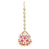 543-red-and-gold-finish-jewellery-set-in-polki-with-semi-precious-stones-and-drops-6.webp Red and Gold Finish Jewellery Set In Polki With Semi Precious Stones And Drops