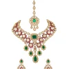 544-multi-red-jewellery-set-in-kundan-polki-2.webp Multi Red Jewellery Set In Kundan Polki