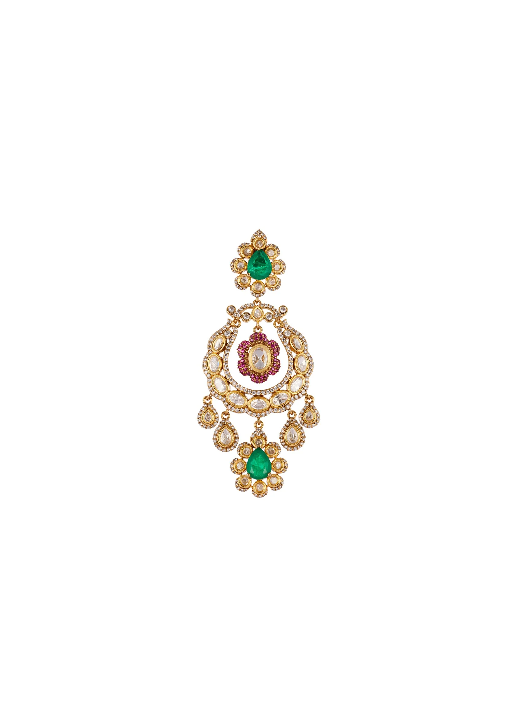 544-multi-red-jewellery-set-in-kundan-polki-5.webp Multi Red Jewellery Set In Kundan Polki