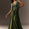 Mehendi Green Embroidered Jumpsuit