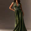 Mehendi Green Embroidered Jumpsuit