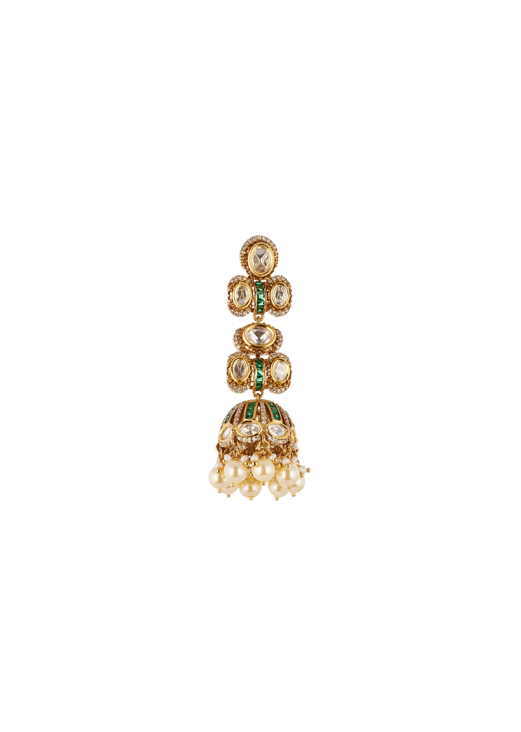 545-gold-finish-jewellery-set-in-polki-in-semi-precious-stones-5.webp Gold Finish Jewellery Set In Polki in Semi Precious Stones