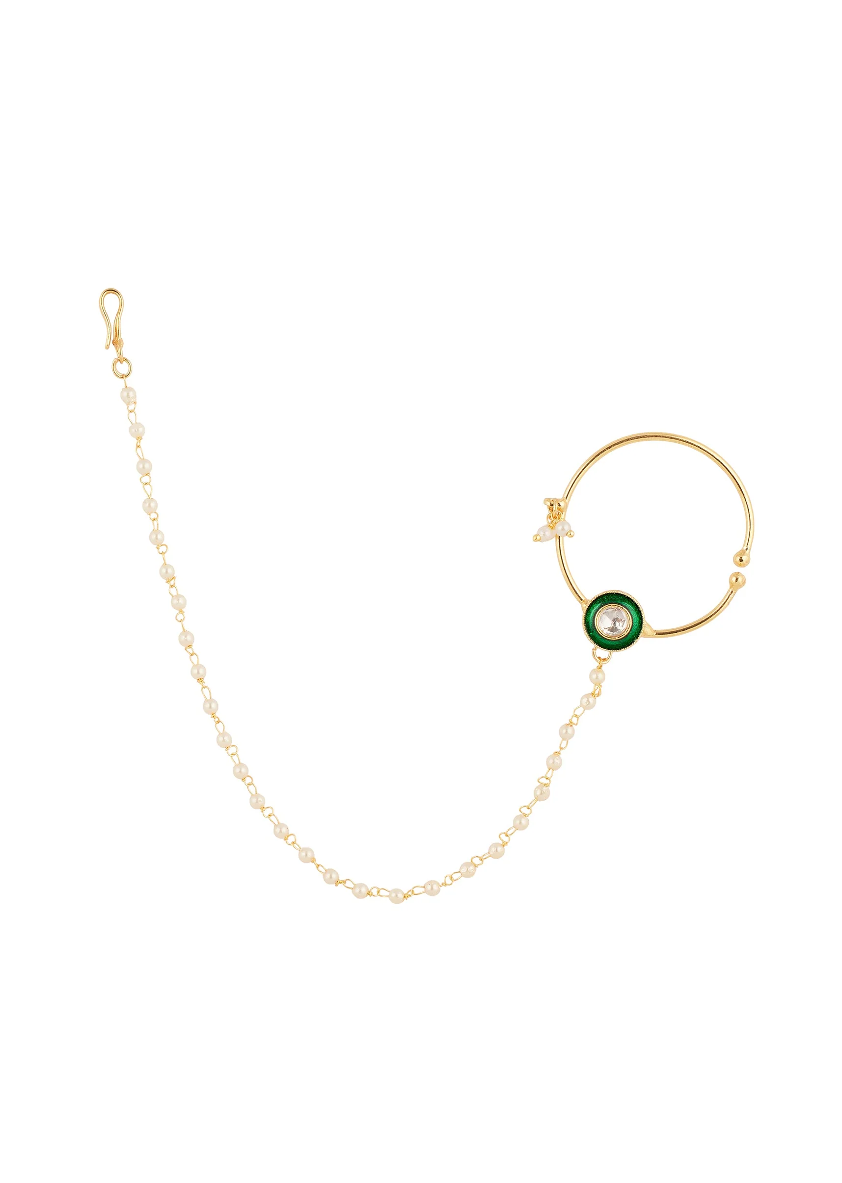 546-green-gold-nose-ring-with-sophisticated-detail-2.webp Green Gold Nose Ring With Sophisticated Detail