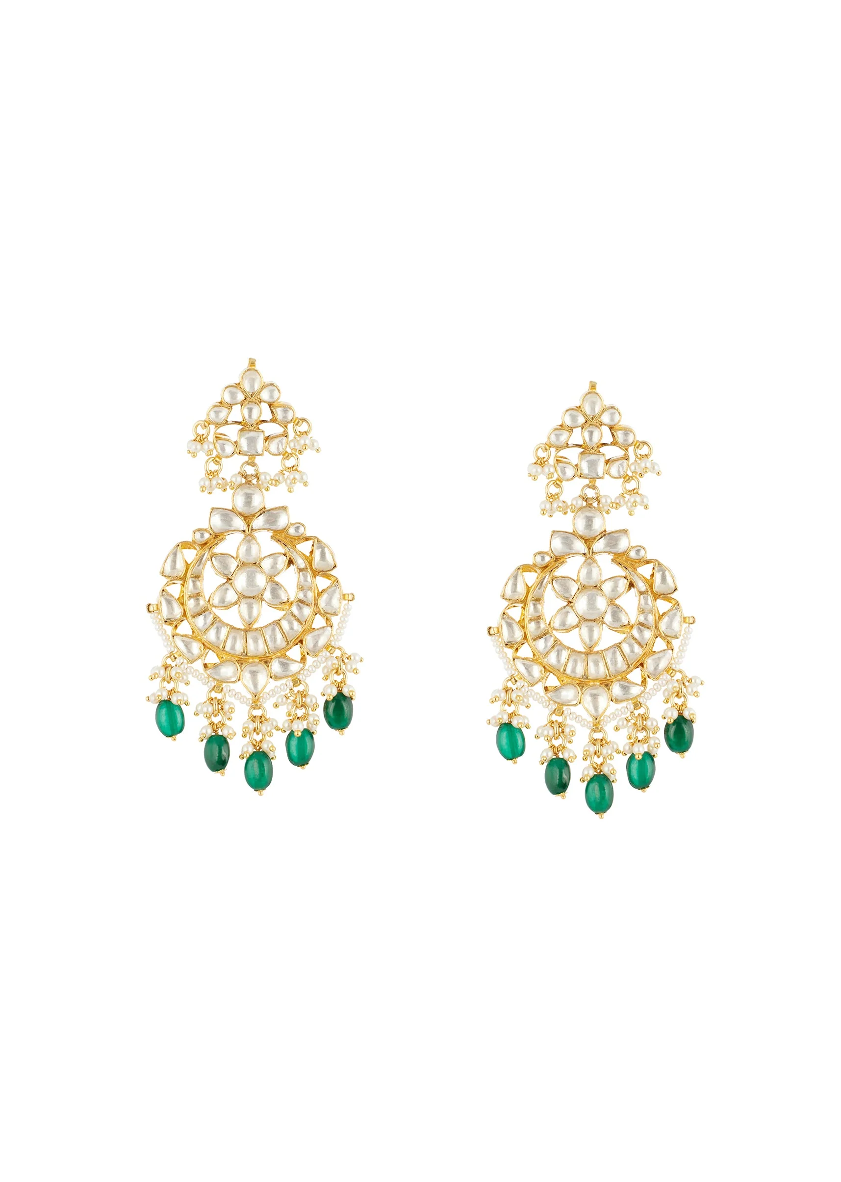 549-green-gold-necklace-set-with-intricate-kundan-details-3.webp Green Gold Necklace Set With Intricate Kundan Details