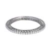 551-92.5-sterling-silver-zirconia-bangles-set-of-2-5.jpg 92.5 Sterling Silver Zirconia Bangles Set of 2