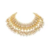 Gold Kundan Bridal Necklace Set
