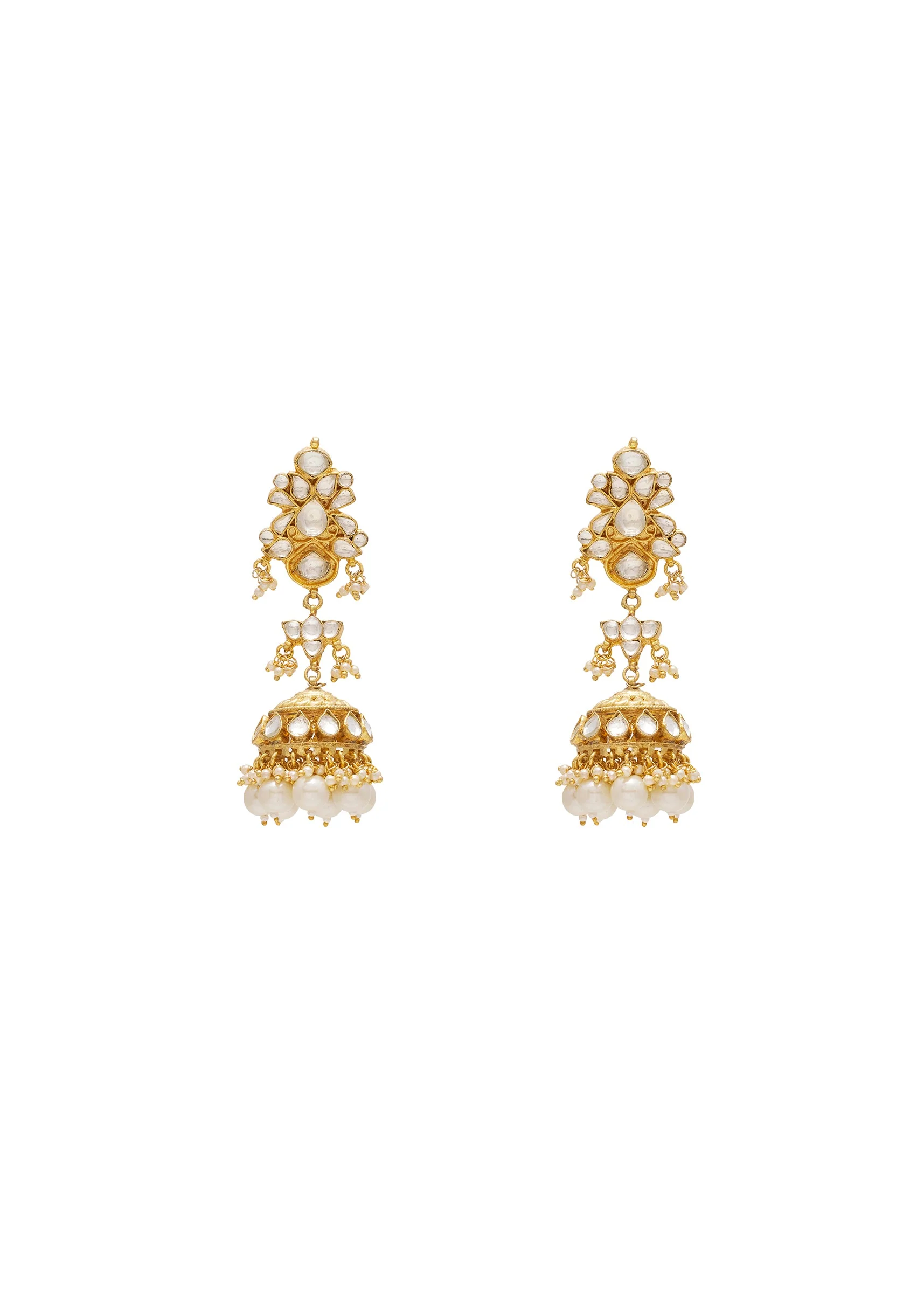 Gold Kundan Bridal Necklace Set